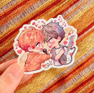 Image of BL Acrylic charms and stickers