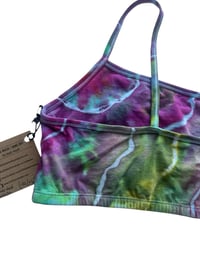 Image 7 of L/XL (40) Bralette in Tropical Geode Ice Dye