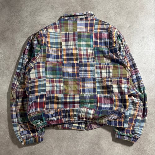 Image of 1990s Polo Ralph Lauren Patchwork Jacket, Size XL