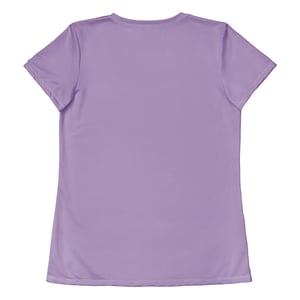 Image of C.H.U.B.B. GANG Women's Athletic T-Shirt (Soft Purple)