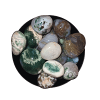 Moss Agate Tumble