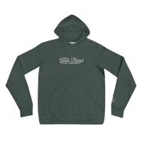 Image 2 of Unisex Hoodie - White Alternate Logo 