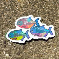 Image 6 of Piranha Holo 3” Sticker