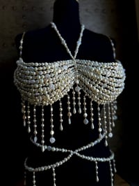 Image 2 of Pearl Beaded Bralette DD-DDD