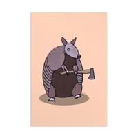 Armed Aardvark Print