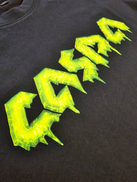 Image 1 of CASPA LOGO SLIME (GREEN) T W/ STICKER PACK