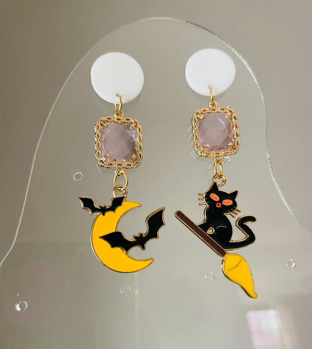 Image of Spooky Season Charm Earrings