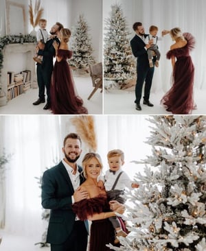 Image of In-home Holiday photo shoot - I come to you!