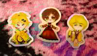 Image 2 of COOKIE RUN X EVILLIOUS CHRONICLES HOLOGRAPHIC STICKERS & KEYCHAINS MTO