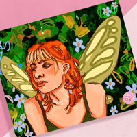 Image 1 of garden fae print 