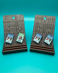 Image 1 of Miniature Book Earrings