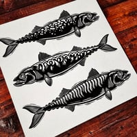 Image 1 of Mackerel Print