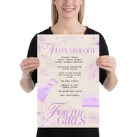 12x18 NEONATOLOGY POSTER - FOR THE GIRLS