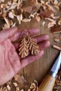 Image 4 of Oak Leaf- Earrings 