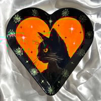 Image 1 of Cat Heart Plate