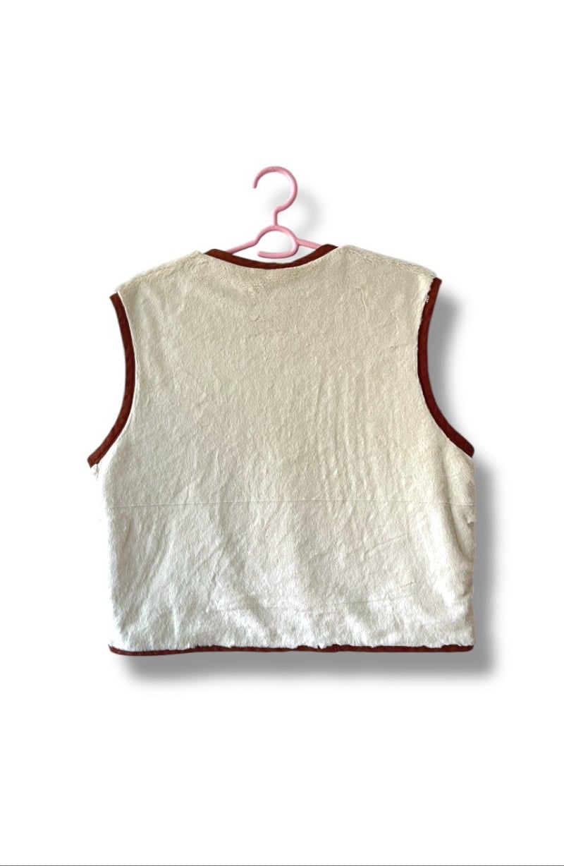 Image of Cow vest 2in1