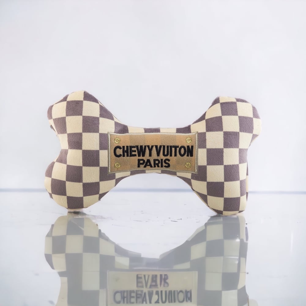 Image of  Chewy Vuiton Bone Toy 