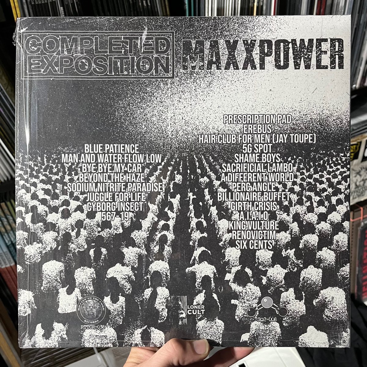 Image of Completed Exposition / Maxxpower "split" LP