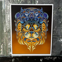 Image 1 of Blue And Gold -Print