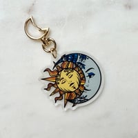 2" Celestial Keychain