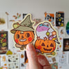 Pumpkin Guy & Fat Pigeon - 2024 September Stickers