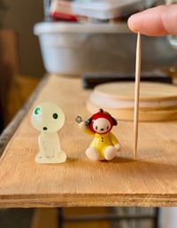 Image 4 of Cute Apple Pochacco Inspired Handmade Polymer Clay Charm