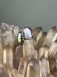 Image 2 of Palomino Variscite Ring Size 4