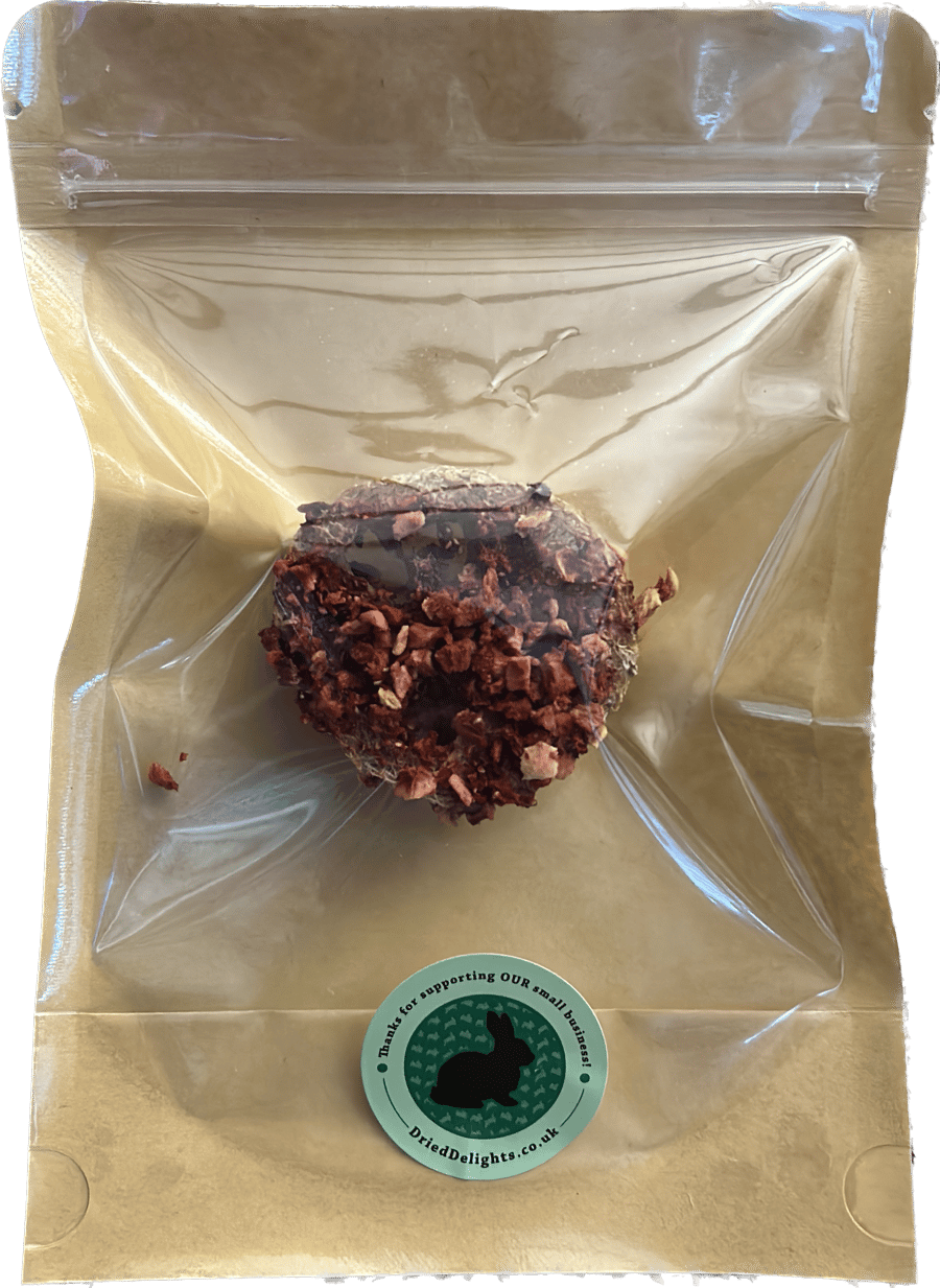 Image of Dehydrated Banana infused loofah cake