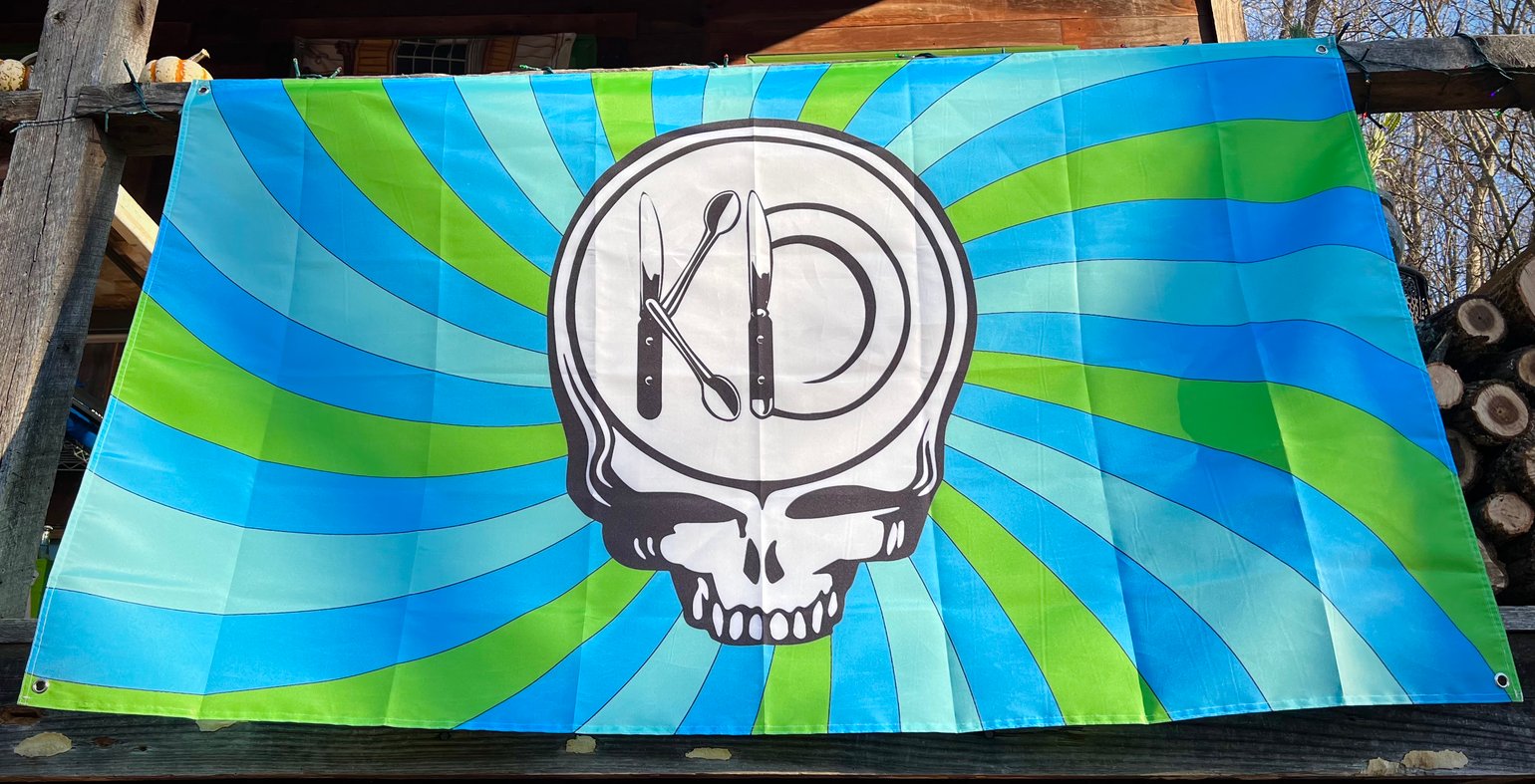 Image of KD - Stealie Flag