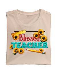 Image 2 of Blessed Teacher Shirt