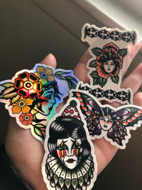 4 PACK STICKERS