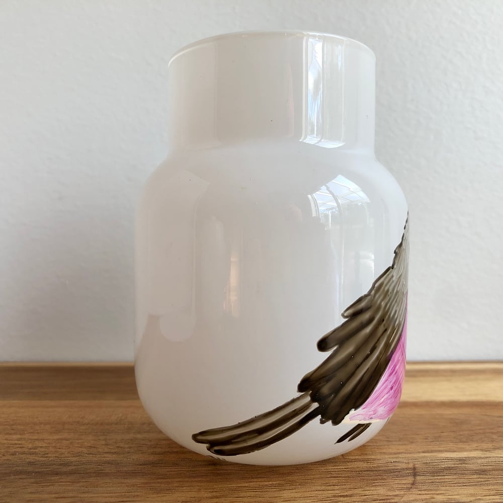 Pink Robin Vase