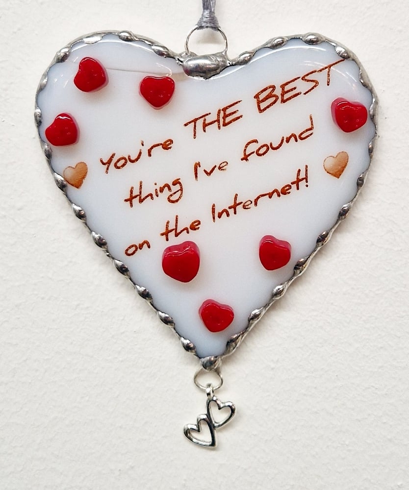 Image of Valentines Heart-' You're THE BEST '