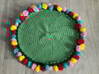 Image 2 of Small Rose Bouquet Blanket