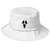 Ghost Bum Flexfit White Bucket Hat
