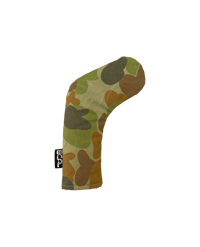 Image 1 of Camo Canvas Driving Iron Covers