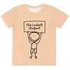 ZEN EXP - “Coolest Student” Kids crew neck t-shirt