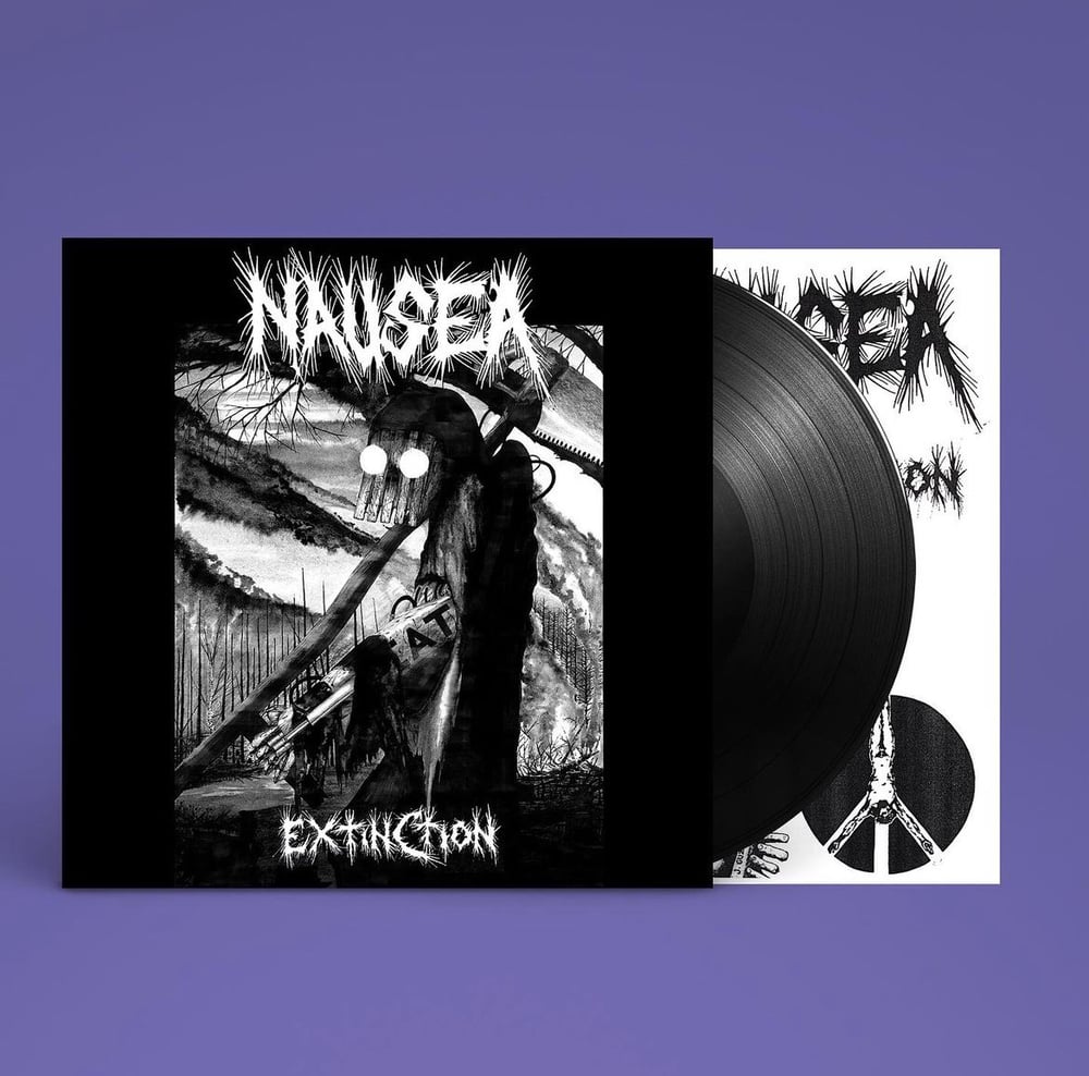 Nausea - "Extinction" LP (Finnish Import)