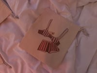 Image 7 of illustrated fabric pouch