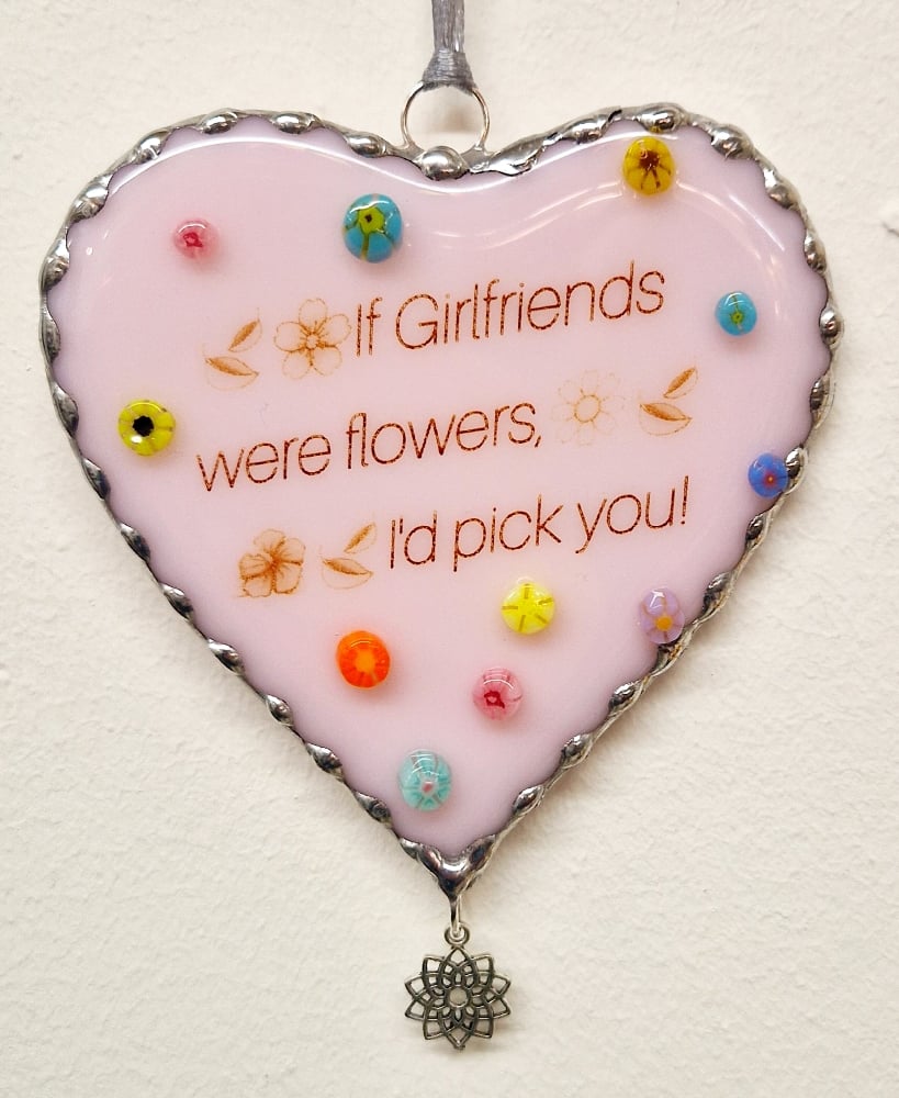 Image of Valentines Heart - If Girlfriends were flowers!