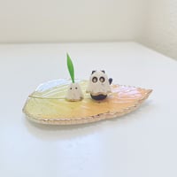 Image 2 of Glow in dark Ghost cat jewelry dish