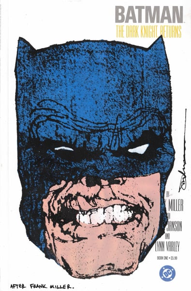 Image of Frank Miller Batman