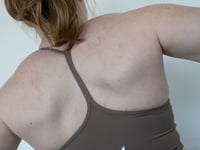 Image 6 of Elevate High Neck Sports Bra- Coffee