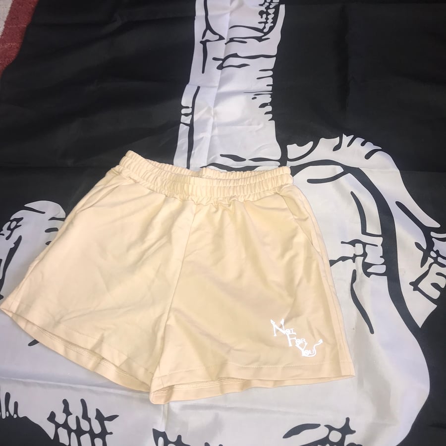 Image of “Not For You” Shorts (Tan)