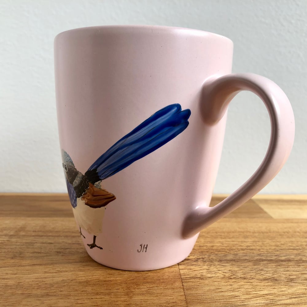 Pink Superb Fairywren Mug