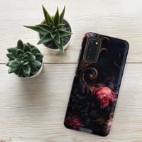 Image 9 of Baroque Style Gothic Inspired Rose Oil Painting Tough case for Samsung®