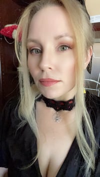 Image 2 of Spider's Embrace Choker – With Silver Spiderweb Pendant
