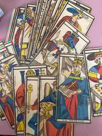 Image 10 of Ancien Tarot de Marseille première édition Grimaud 1930. Complet!