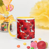 Red Poppies Mug with Colour Inside