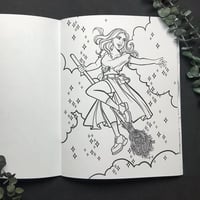 Image 2 of Modern Witch Adult Coloring Book